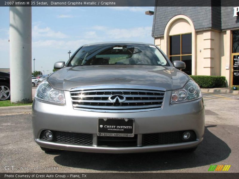 Diamond Graphite Metallic / Graphite 2007 Infiniti M 35 Sedan