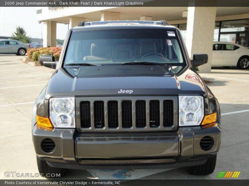 Dark Khaki Pearl / Dark Khaki/Light Graystone 2006 Jeep Commander 4x4