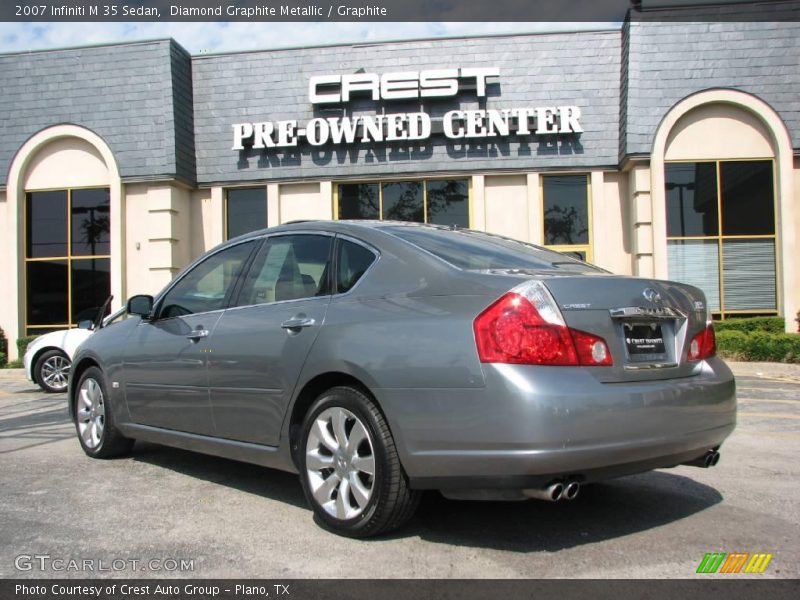 Diamond Graphite Metallic / Graphite 2007 Infiniti M 35 Sedan