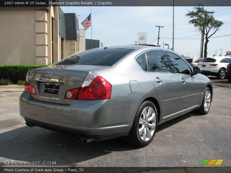 Diamond Graphite Metallic / Graphite 2007 Infiniti M 35 Sedan