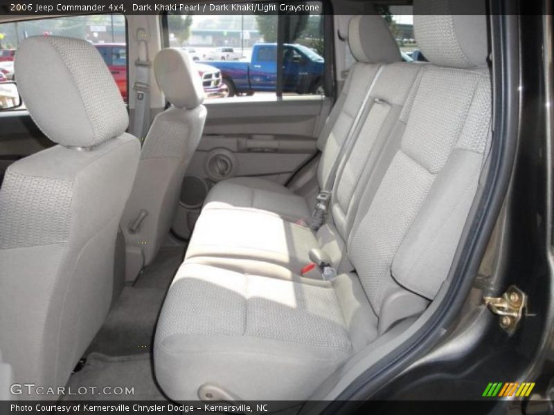 Dark Khaki Pearl / Dark Khaki/Light Graystone 2006 Jeep Commander 4x4