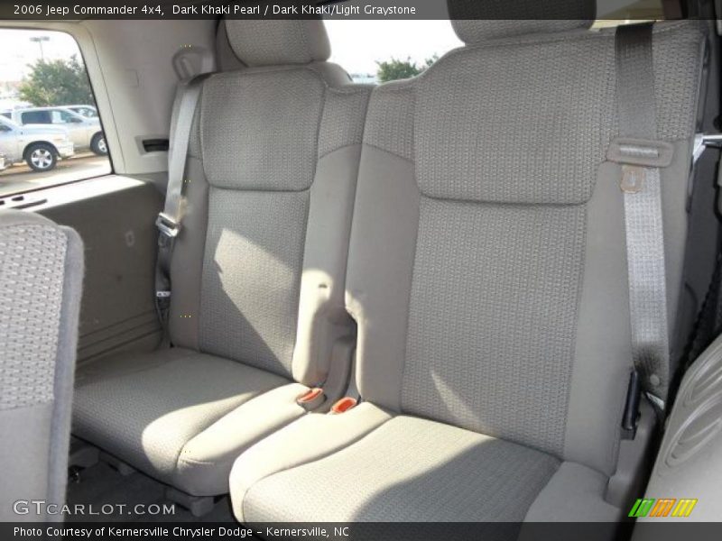 Dark Khaki Pearl / Dark Khaki/Light Graystone 2006 Jeep Commander 4x4