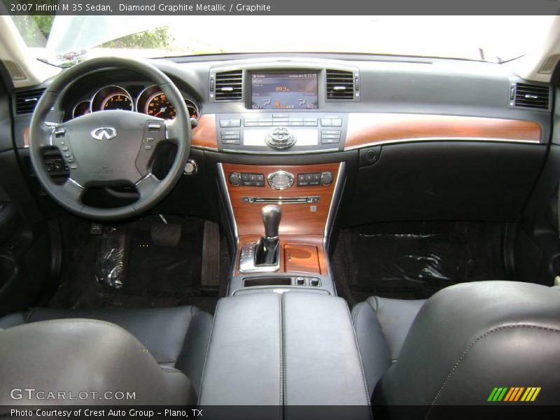 Diamond Graphite Metallic / Graphite 2007 Infiniti M 35 Sedan