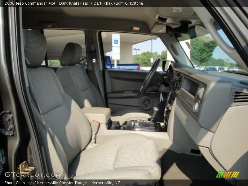 Dark Khaki Pearl / Dark Khaki/Light Graystone 2006 Jeep Commander 4x4