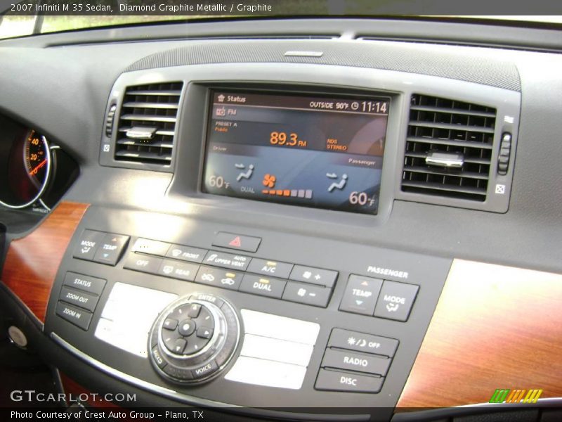 Diamond Graphite Metallic / Graphite 2007 Infiniti M 35 Sedan