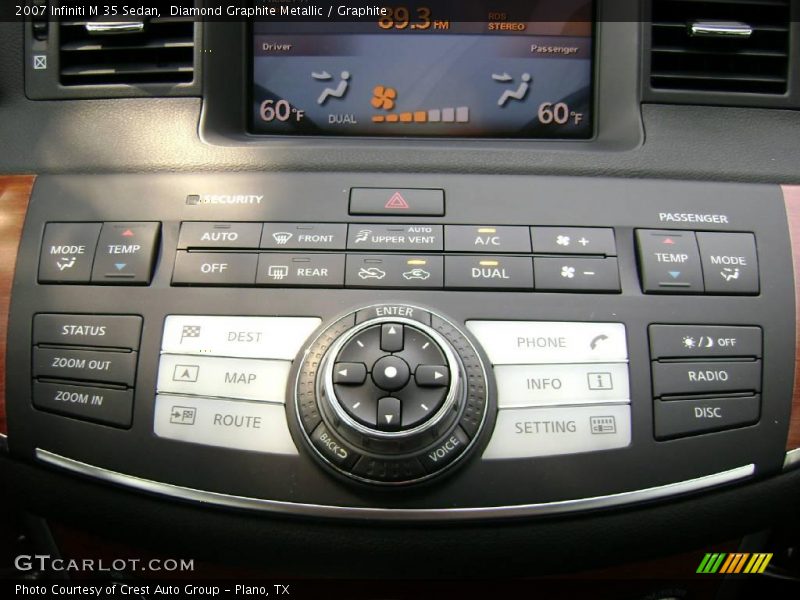 Diamond Graphite Metallic / Graphite 2007 Infiniti M 35 Sedan