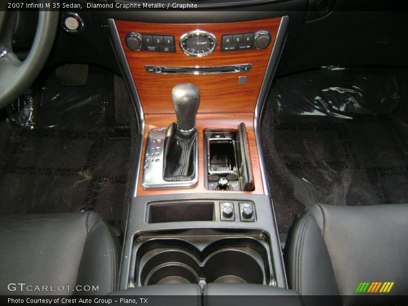 Diamond Graphite Metallic / Graphite 2007 Infiniti M 35 Sedan