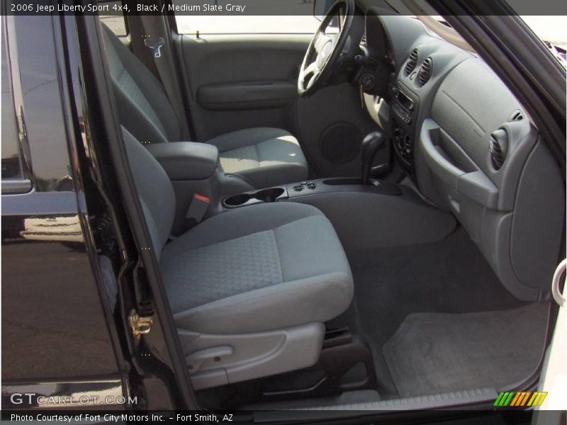 Black / Medium Slate Gray 2006 Jeep Liberty Sport 4x4