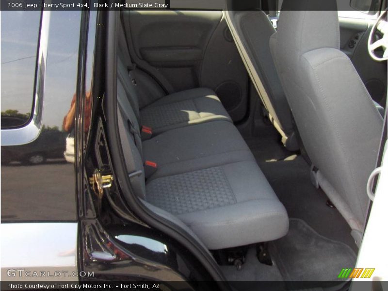 Black / Medium Slate Gray 2006 Jeep Liberty Sport 4x4