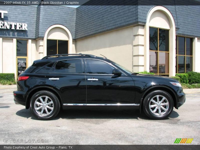 Black Obsidian / Graphite 2007 Infiniti FX 35 AWD