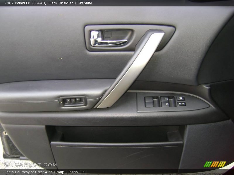 Black Obsidian / Graphite 2007 Infiniti FX 35 AWD