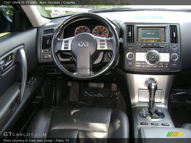 Black Obsidian / Graphite 2007 Infiniti FX 35 AWD