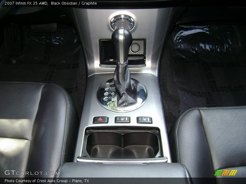Black Obsidian / Graphite 2007 Infiniti FX 35 AWD