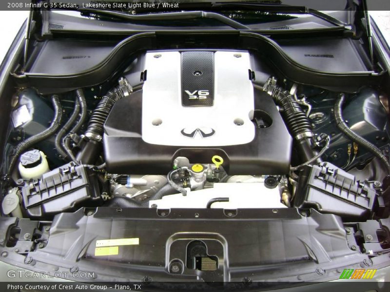 Lakeshore Slate Light Blue / Wheat 2008 Infiniti G 35 Sedan