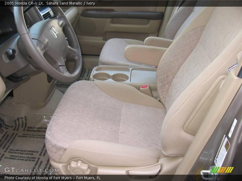 Sahara Sand Metallic / Ivory 2005 Honda CR-V LX