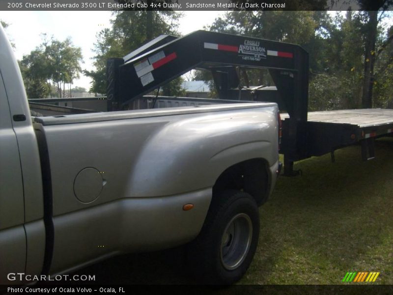 Sandstone Metallic / Dark Charcoal 2005 Chevrolet Silverado 3500 LT Extended Cab 4x4 Dually