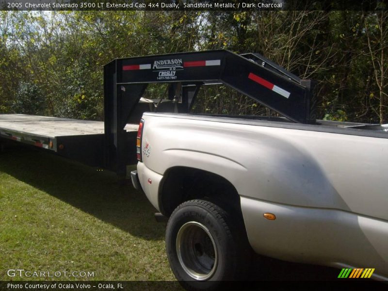 Sandstone Metallic / Dark Charcoal 2005 Chevrolet Silverado 3500 LT Extended Cab 4x4 Dually