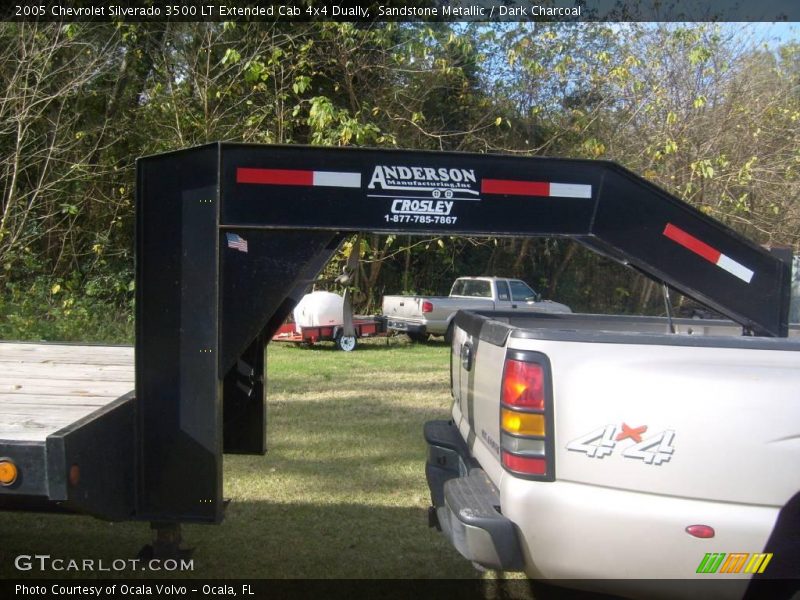 Sandstone Metallic / Dark Charcoal 2005 Chevrolet Silverado 3500 LT Extended Cab 4x4 Dually