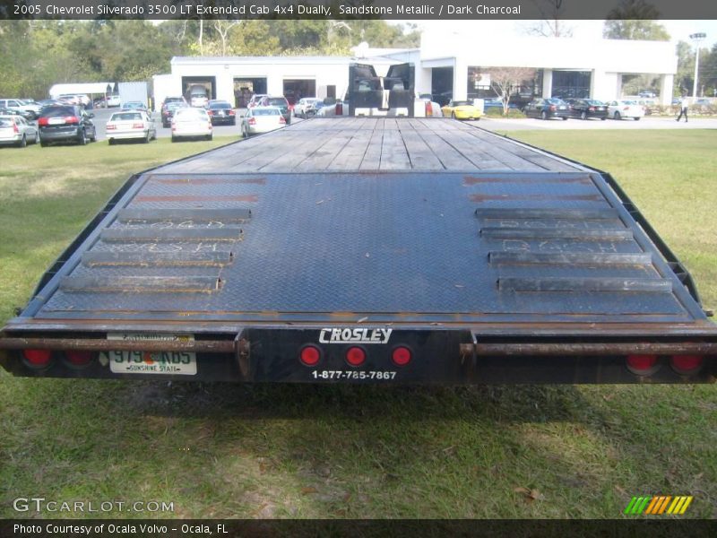 Sandstone Metallic / Dark Charcoal 2005 Chevrolet Silverado 3500 LT Extended Cab 4x4 Dually