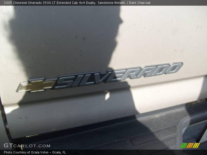 Sandstone Metallic / Dark Charcoal 2005 Chevrolet Silverado 3500 LT Extended Cab 4x4 Dually