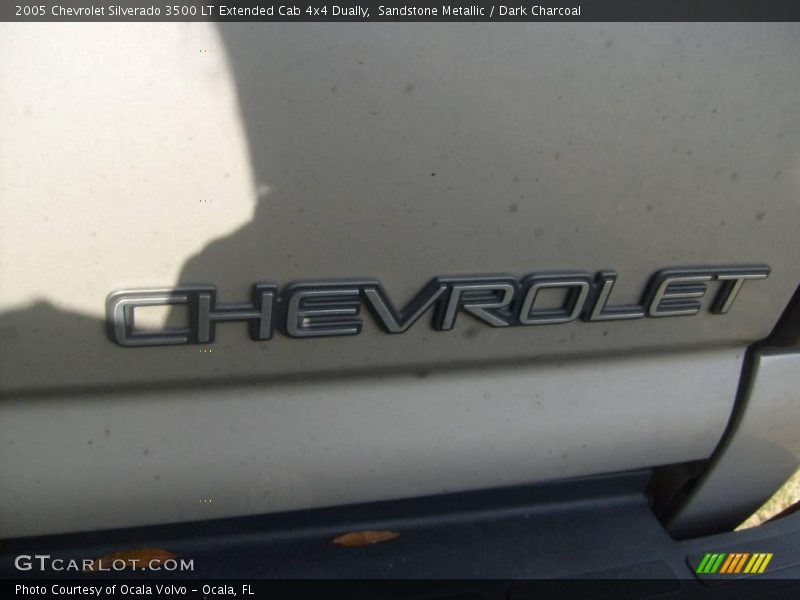 Sandstone Metallic / Dark Charcoal 2005 Chevrolet Silverado 3500 LT Extended Cab 4x4 Dually