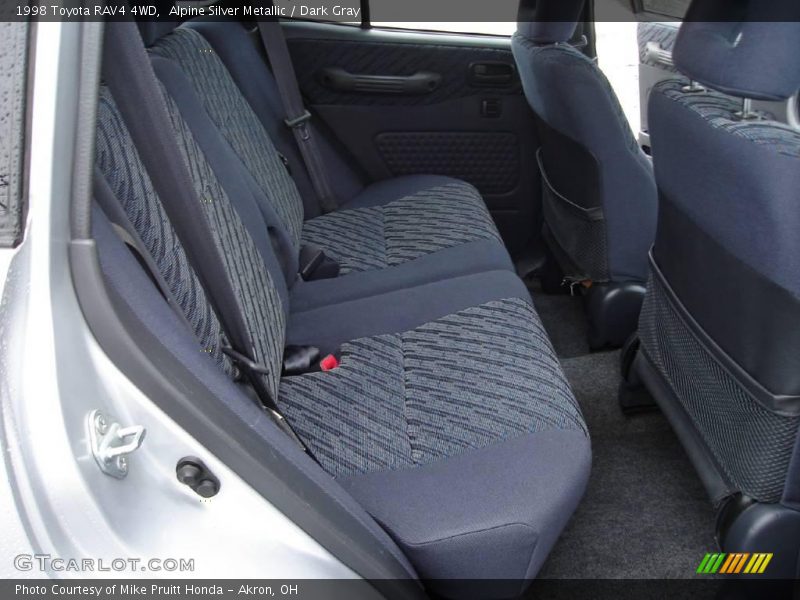 Alpine Silver Metallic / Dark Gray 1998 Toyota RAV4 4WD