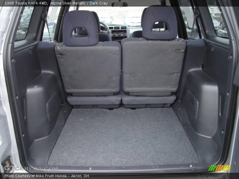 Alpine Silver Metallic / Dark Gray 1998 Toyota RAV4 4WD