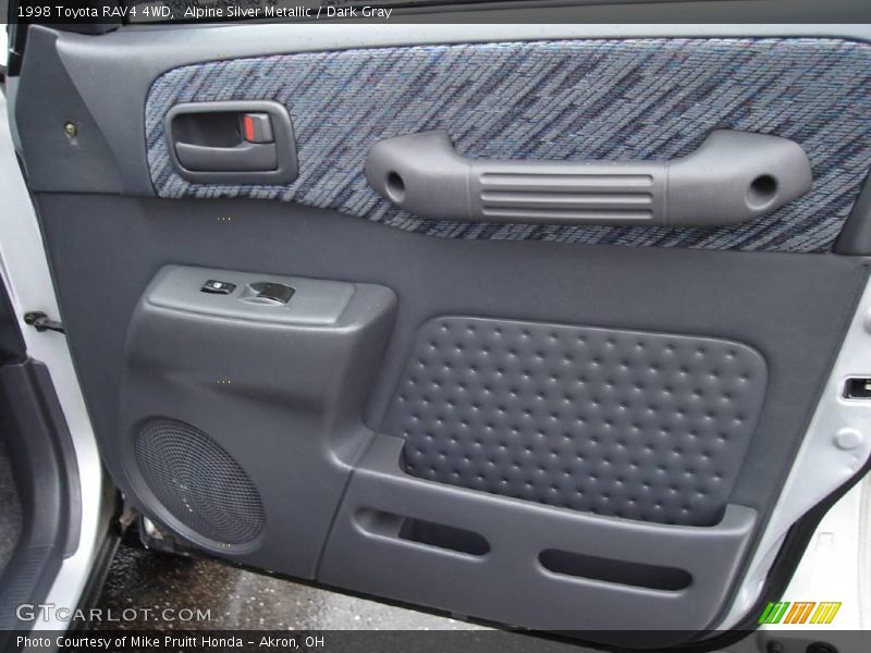 Alpine Silver Metallic / Dark Gray 1998 Toyota RAV4 4WD