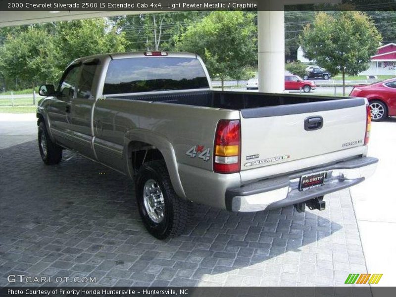 Light Pewter Metallic / Graphite 2000 Chevrolet Silverado 2500 LS Extended Cab 4x4