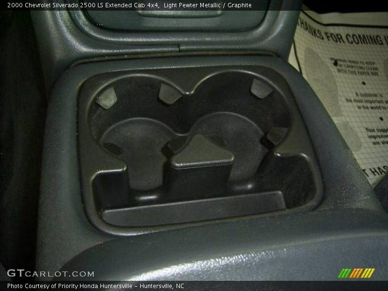 Light Pewter Metallic / Graphite 2000 Chevrolet Silverado 2500 LS Extended Cab 4x4