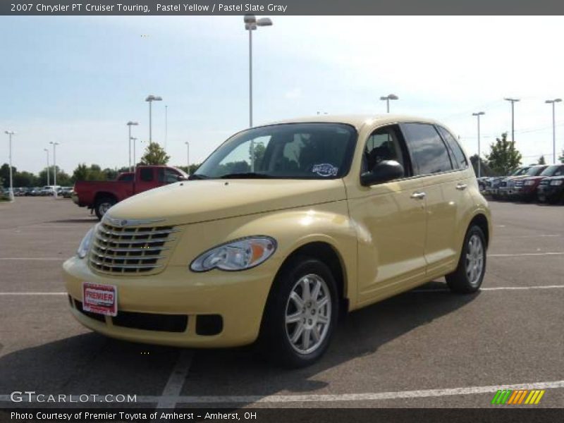 Pastel Yellow / Pastel Slate Gray 2007 Chrysler PT Cruiser Touring