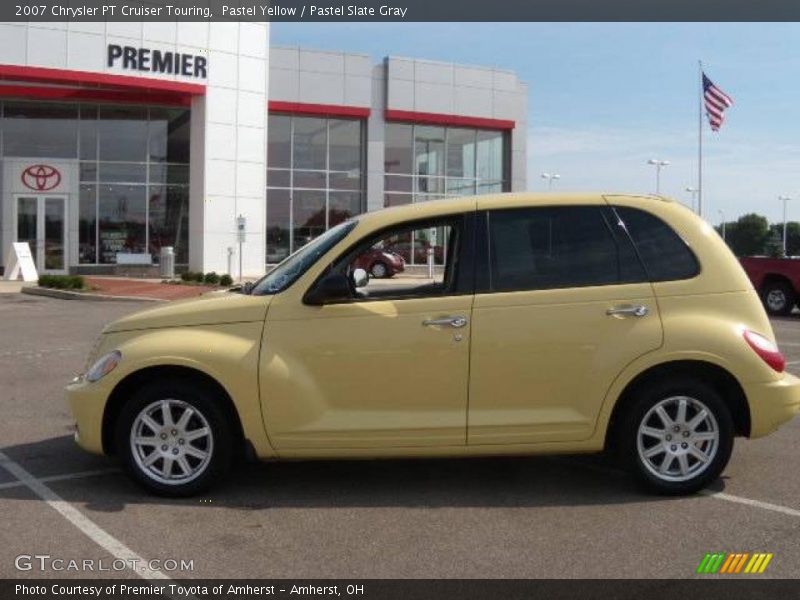 Pastel Yellow / Pastel Slate Gray 2007 Chrysler PT Cruiser Touring