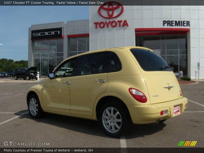 Pastel Yellow / Pastel Slate Gray 2007 Chrysler PT Cruiser Touring