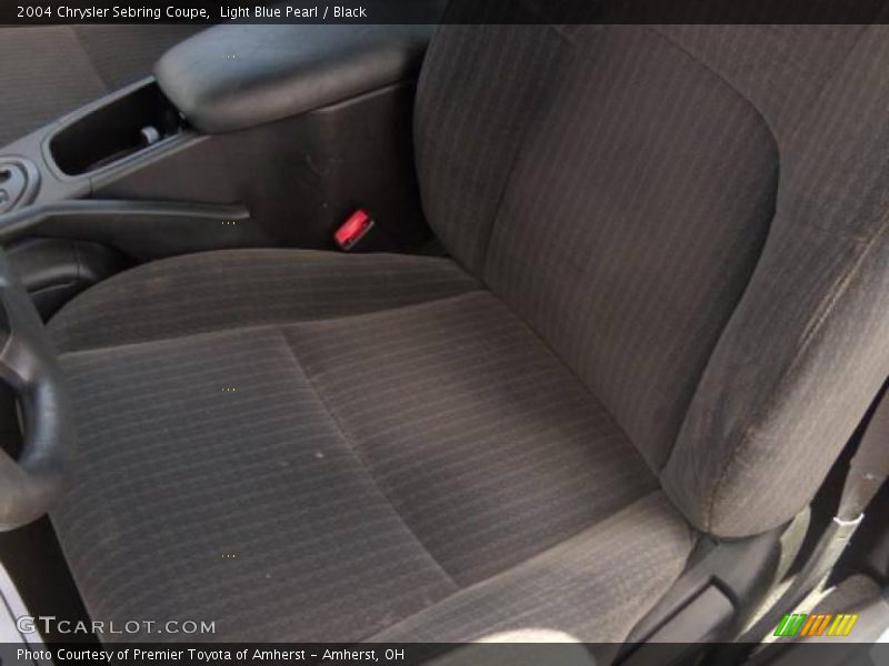 Light Blue Pearl / Black 2004 Chrysler Sebring Coupe
