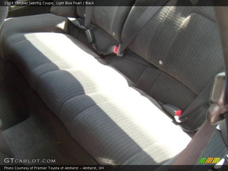 Light Blue Pearl / Black 2004 Chrysler Sebring Coupe