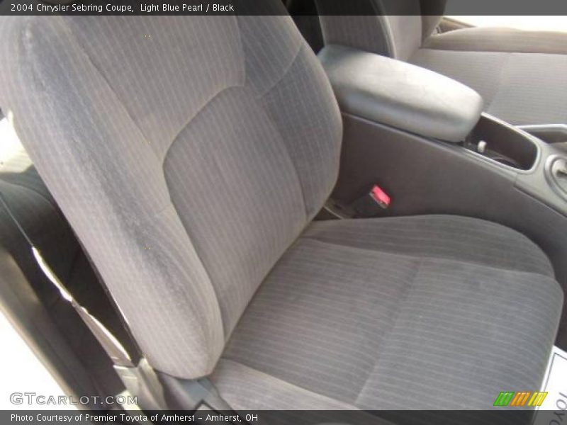 Light Blue Pearl / Black 2004 Chrysler Sebring Coupe
