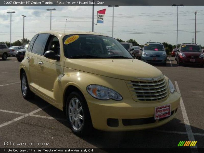 Pastel Yellow / Pastel Slate Gray 2007 Chrysler PT Cruiser Touring