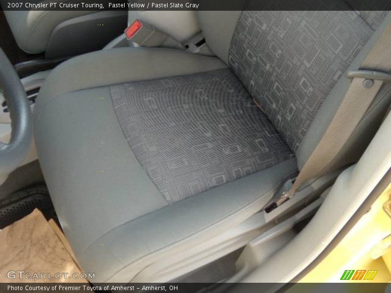 Pastel Yellow / Pastel Slate Gray 2007 Chrysler PT Cruiser Touring