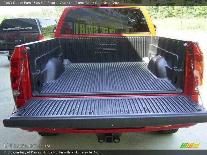 Flame Red / Dark Slate Gray 2003 Dodge Ram 1500 SLT Regular Cab 4x4