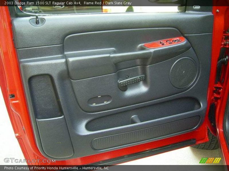 Flame Red / Dark Slate Gray 2003 Dodge Ram 1500 SLT Regular Cab 4x4