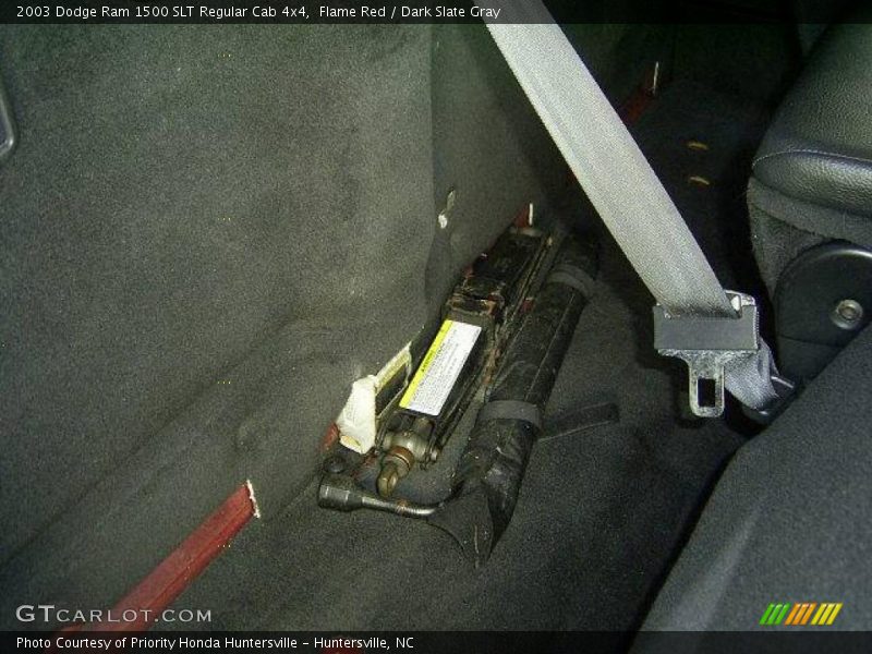 Flame Red / Dark Slate Gray 2003 Dodge Ram 1500 SLT Regular Cab 4x4
