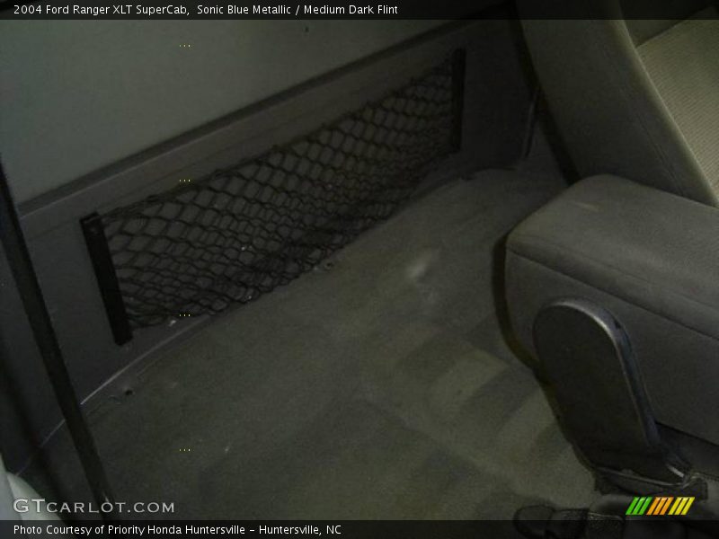 Sonic Blue Metallic / Medium Dark Flint 2004 Ford Ranger XLT SuperCab