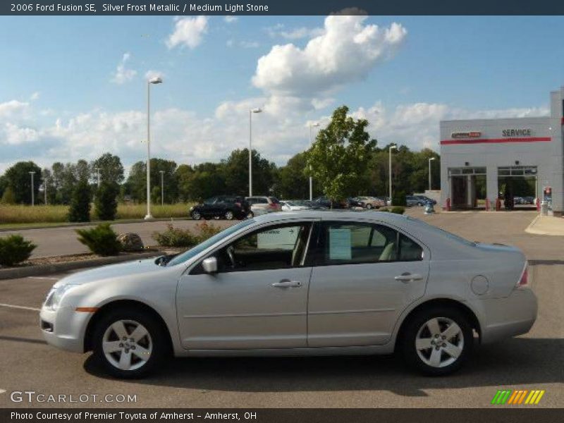 Silver Frost Metallic / Medium Light Stone 2006 Ford Fusion SE