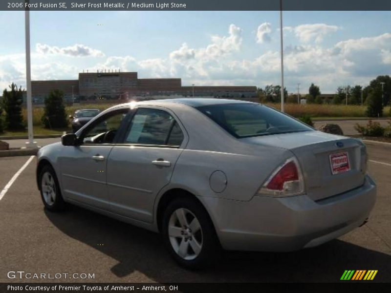 Silver Frost Metallic / Medium Light Stone 2006 Ford Fusion SE
