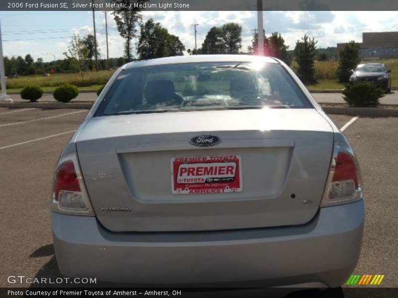 Silver Frost Metallic / Medium Light Stone 2006 Ford Fusion SE
