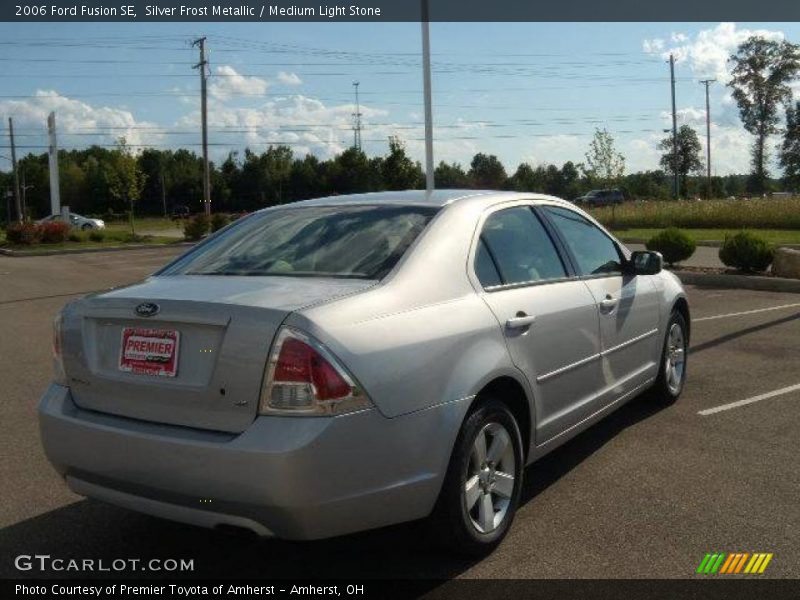 Silver Frost Metallic / Medium Light Stone 2006 Ford Fusion SE