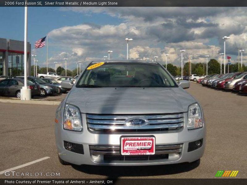Silver Frost Metallic / Medium Light Stone 2006 Ford Fusion SE