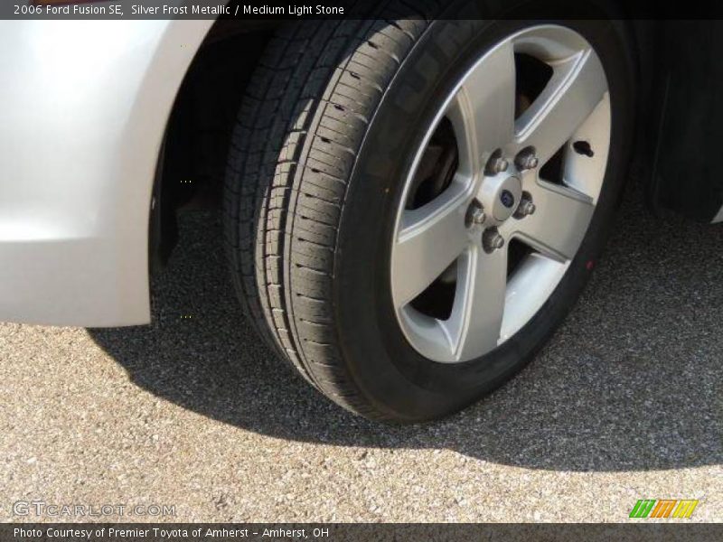 Silver Frost Metallic / Medium Light Stone 2006 Ford Fusion SE