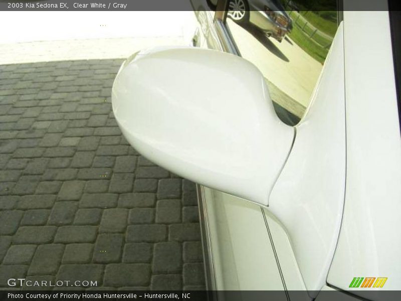 Clear White / Gray 2003 Kia Sedona EX