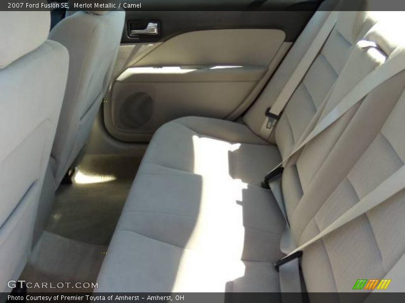 Merlot Metallic / Camel 2007 Ford Fusion SE